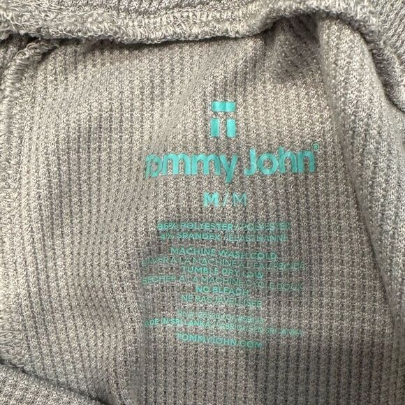 Tommy John Lounge Waffle Limestone Gray Men’s Joggers Size Medium - Picture 3 of 3